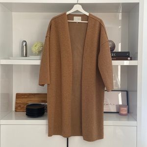 Oak + Fort Faux Shearling O/S Jacket